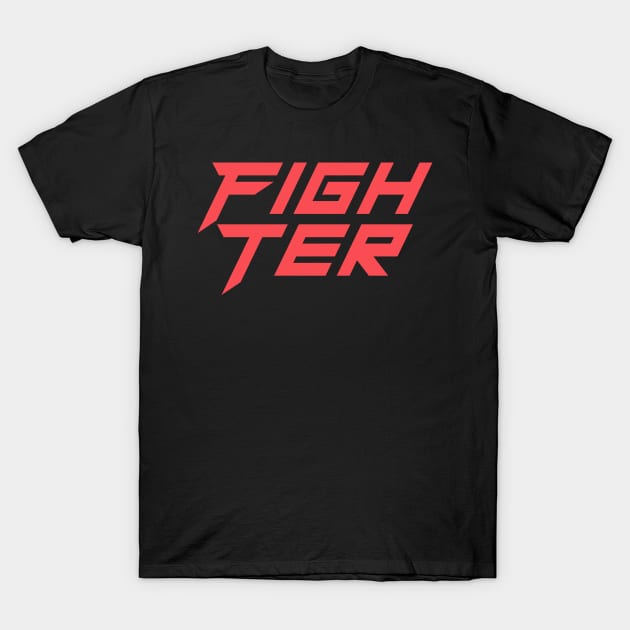 Pen and Paper RPG Classes Series - Fighter T-Shirt by gam1ngguy